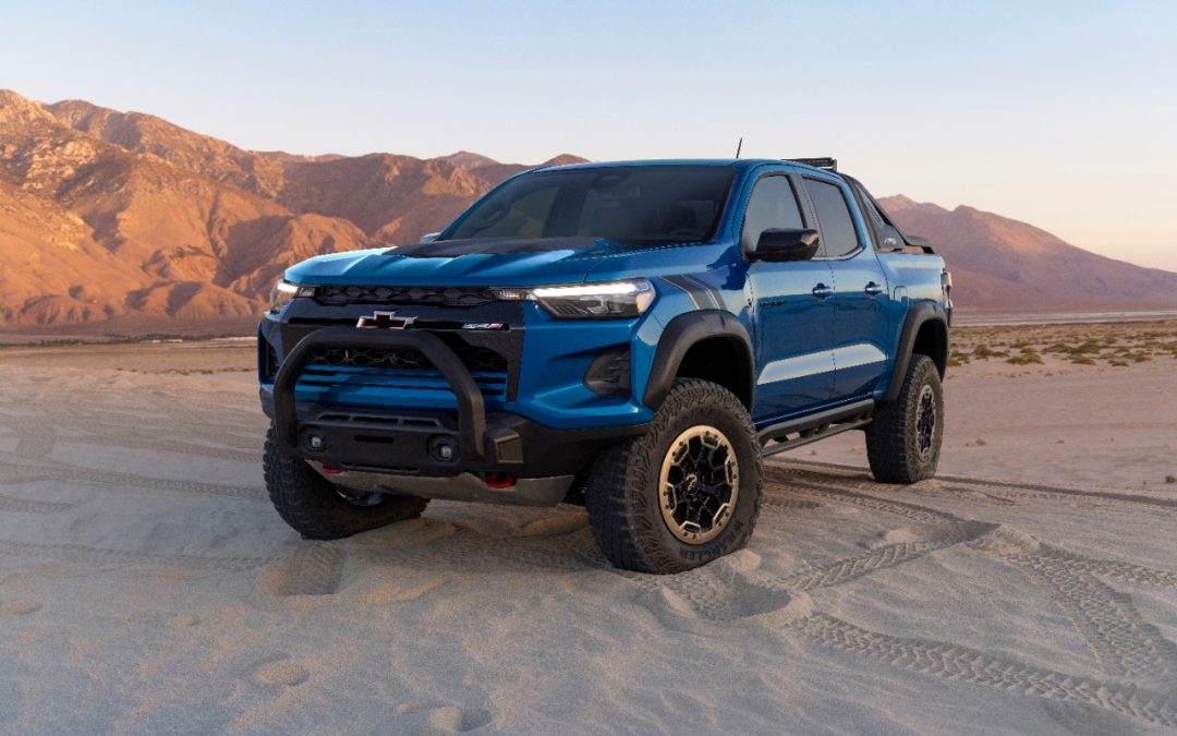 Test Driving the New 2023 Chevrolet Colorado